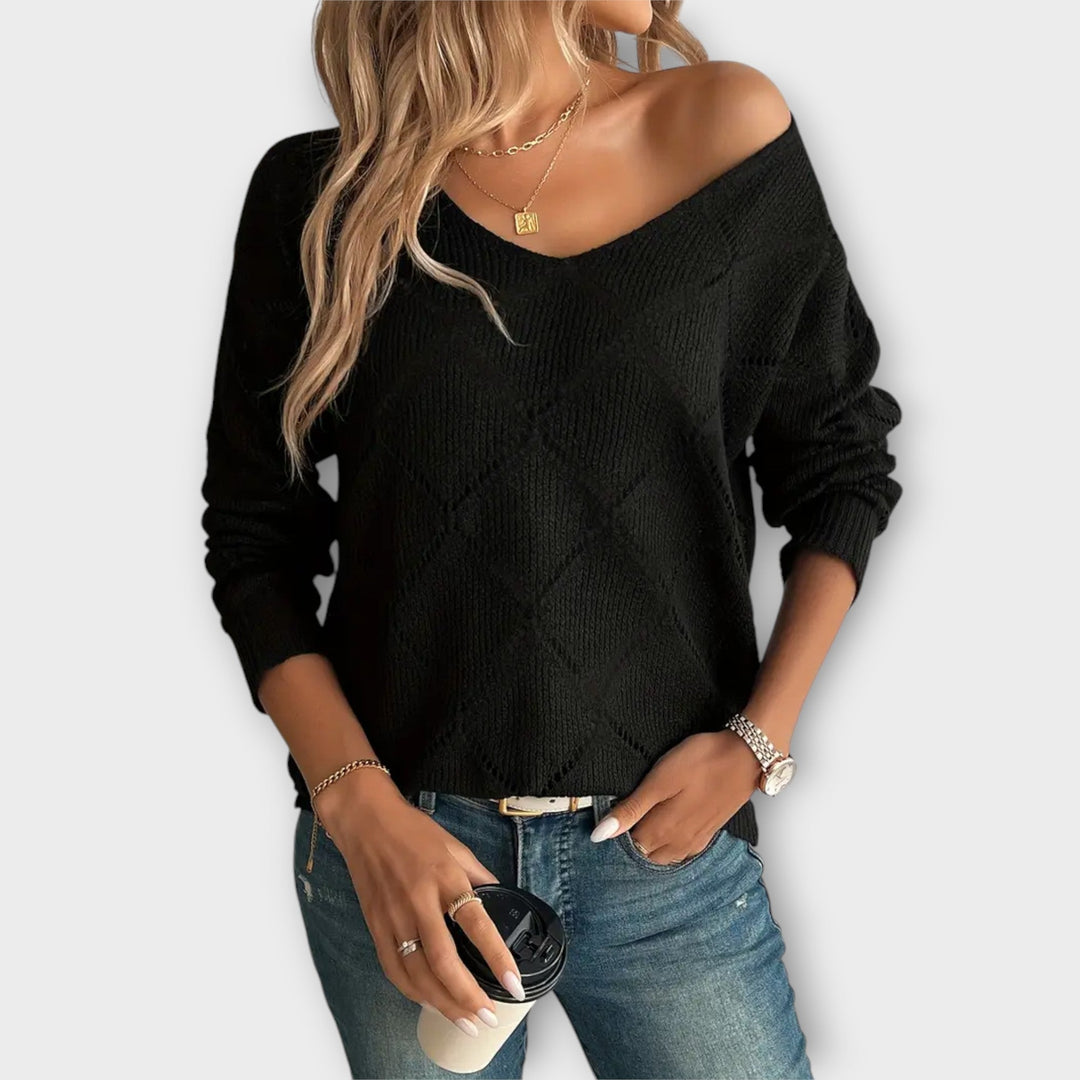 Evers Casual Womens Jumper Relaxed Fit Knitwear For Ladies