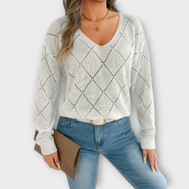Evers Casual Womens Jumper Relaxed Fit Knitwear For Ladies