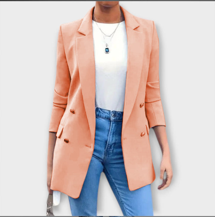Liina Elegant Long Coat for Everyday and Special Occasions
