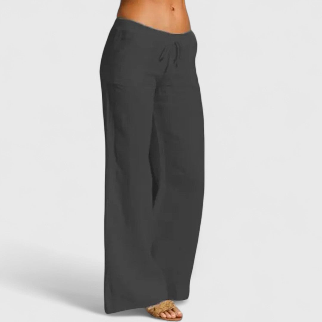 Nektaria Lightweight Linen Pants For Summer Comfort