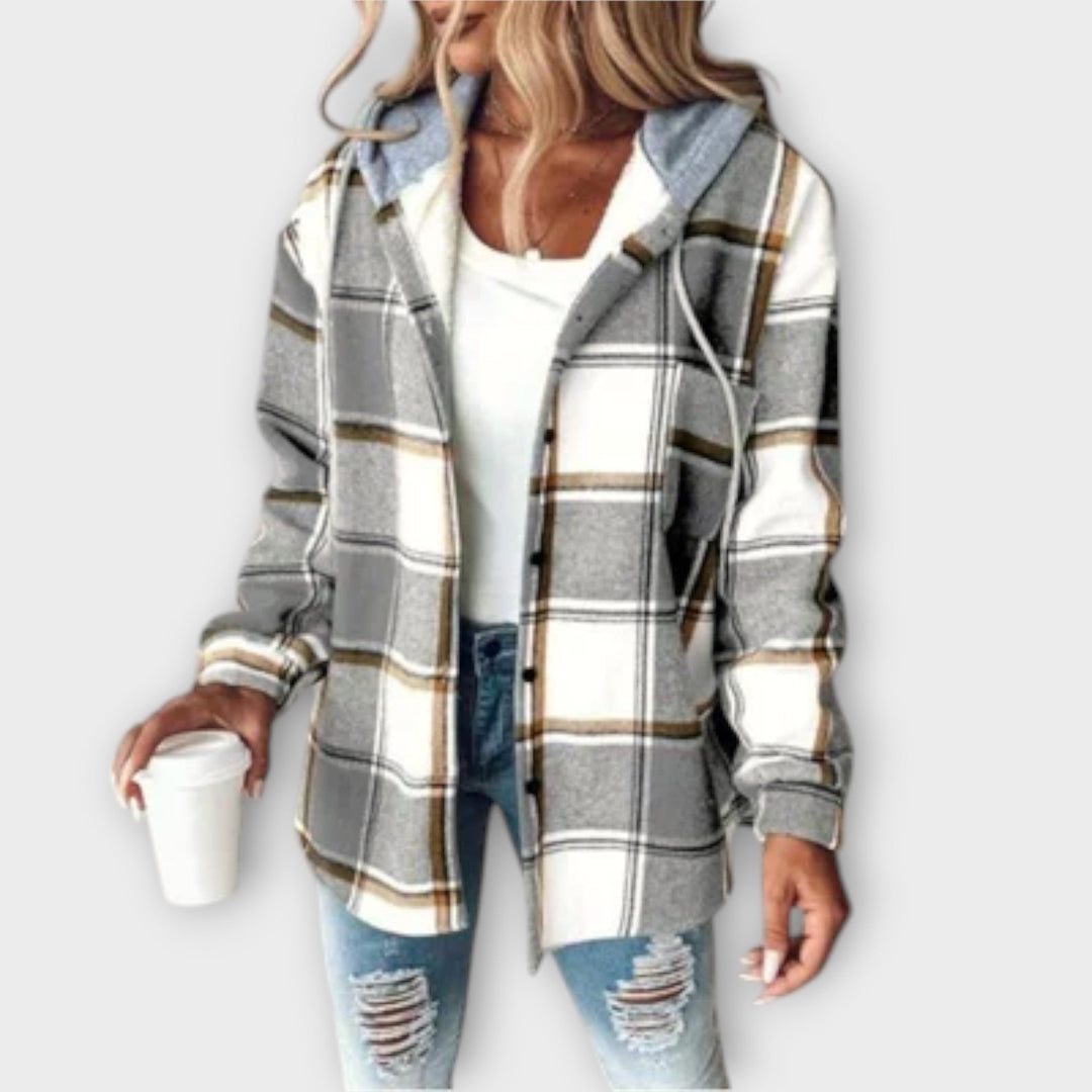 Sara Soft Cosy Hoodie Jacket For Home And City Walks