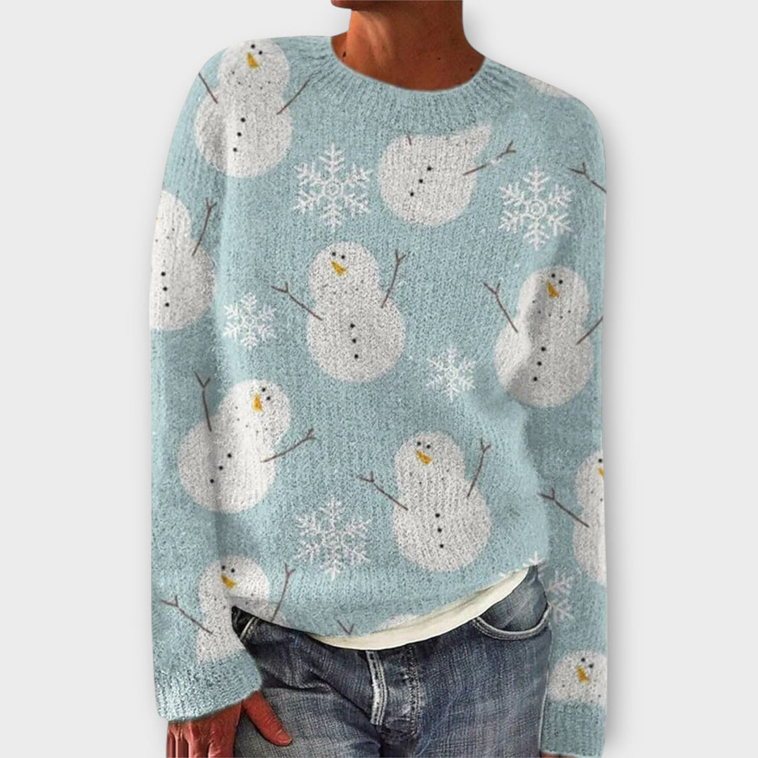 Simone Cozy Christmas Jumper For Women Warm Knitwear