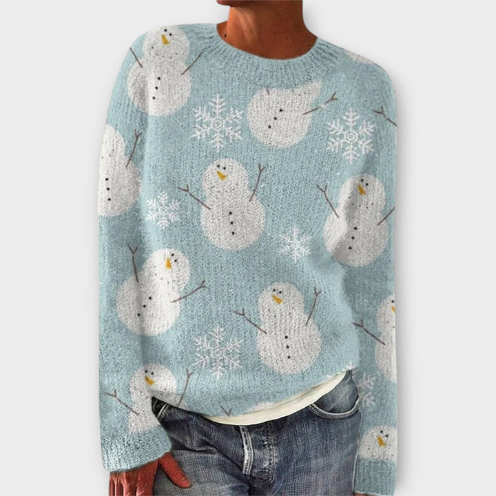 Simone Cozy Christmas Jumper For Women Warm Knitwear