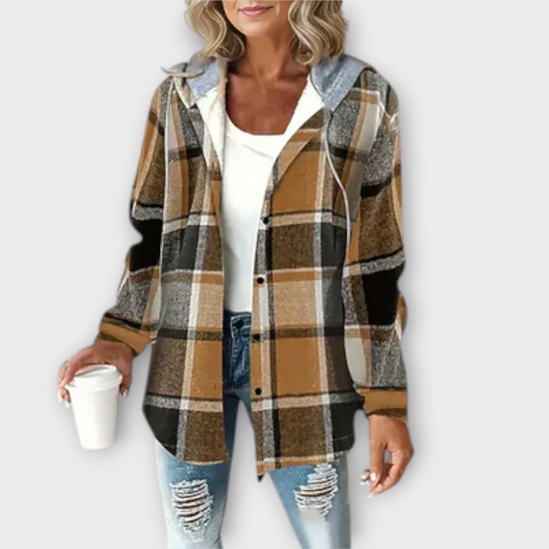 Sara Soft Cosy Hoodie Jacket For Home And City Walks