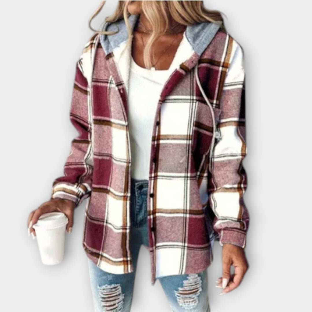 Sara Soft Cosy Hoodie Jacket For Home And City Walks