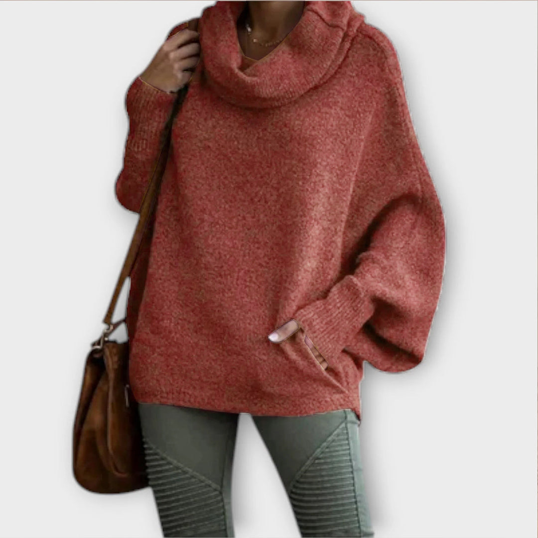 Ulrike Elegant Womens Jumper In Tortoiseshell Knit Wool