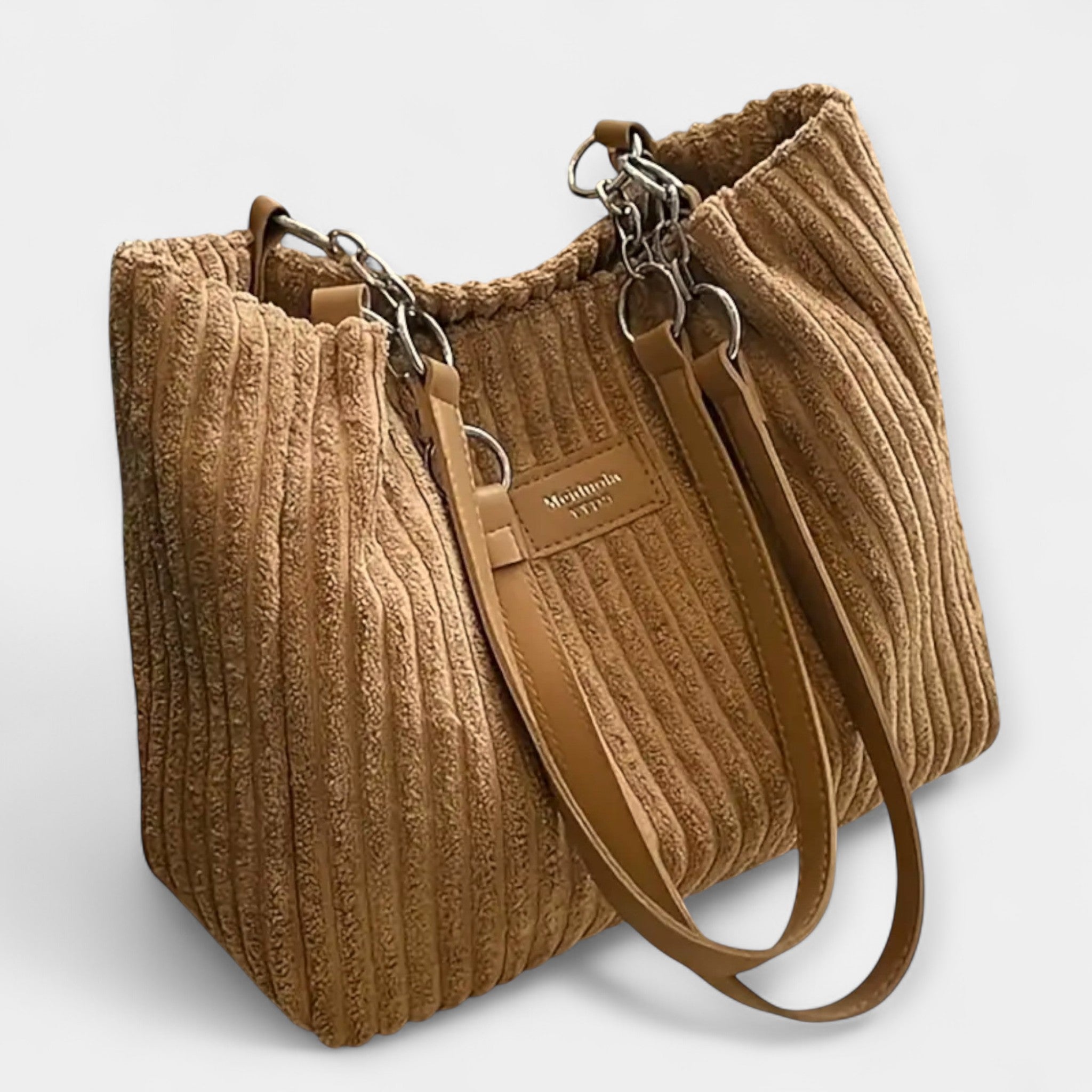 Everyday Elegance Corduroy Bag With Adjustable Strap