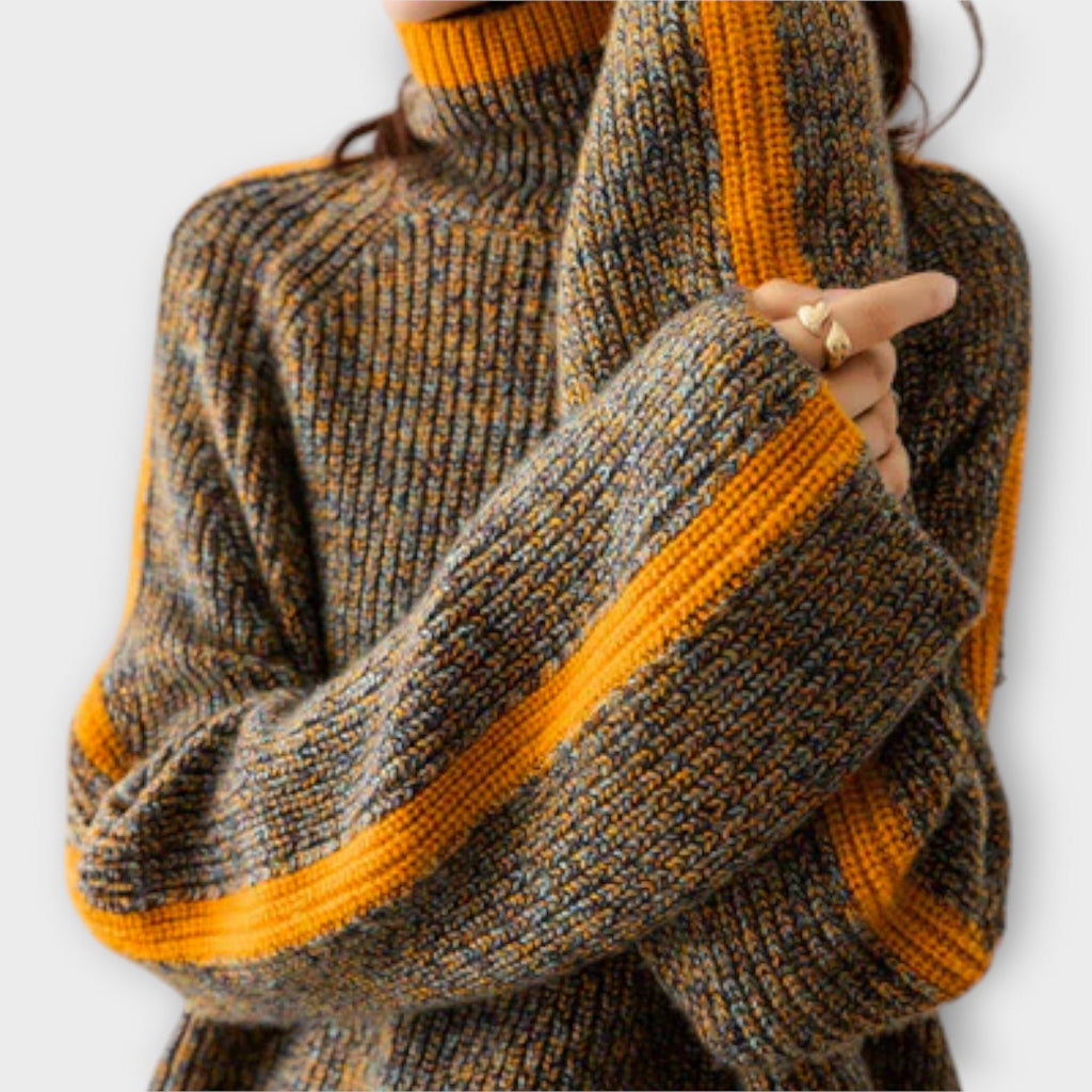 Breseis Vintage Roll Neck Knitwear For Women Cosy Everyday