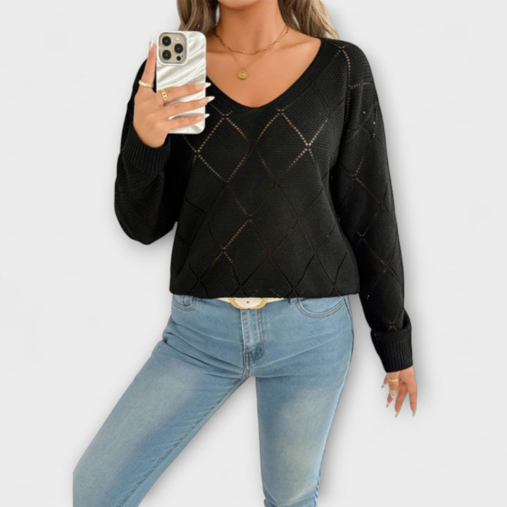 Evers Casual Womens Jumper Relaxed Fit Knitwear For Ladies