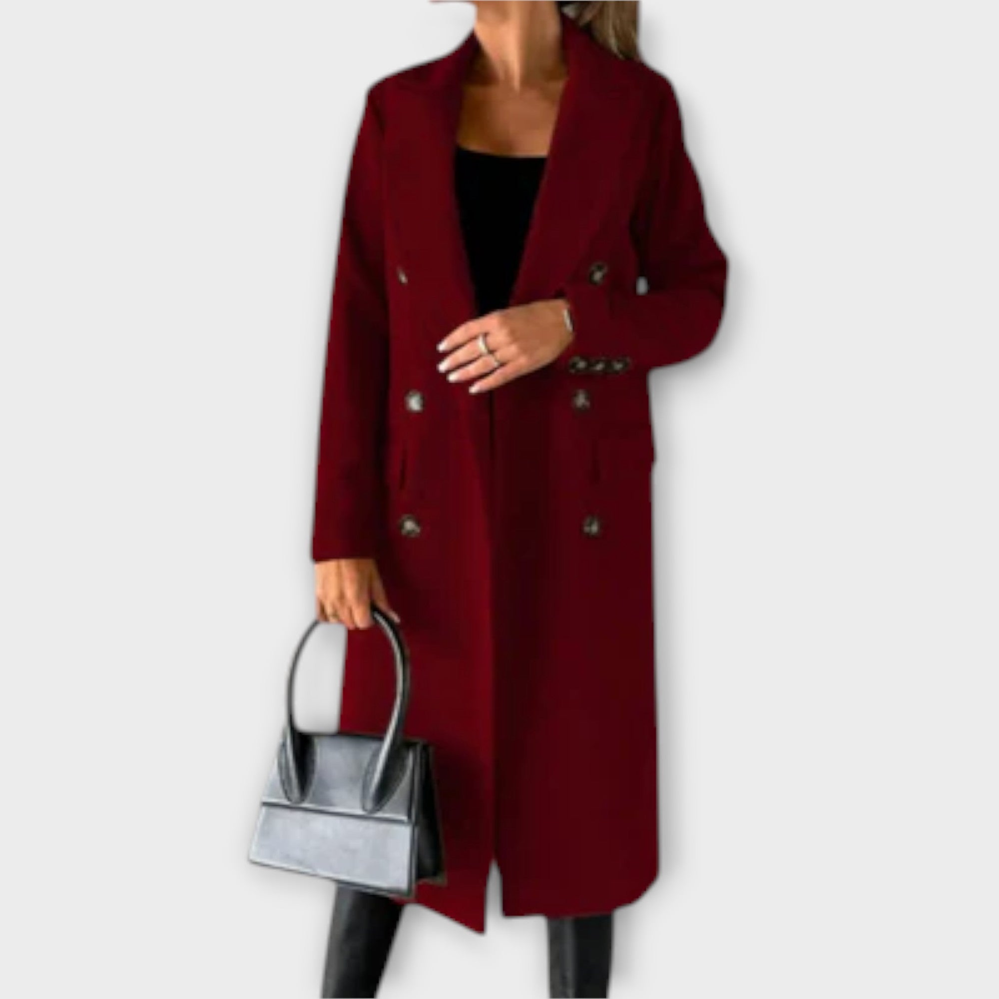 Judith Elegant Trench Coat Luxurious Comfort And Style