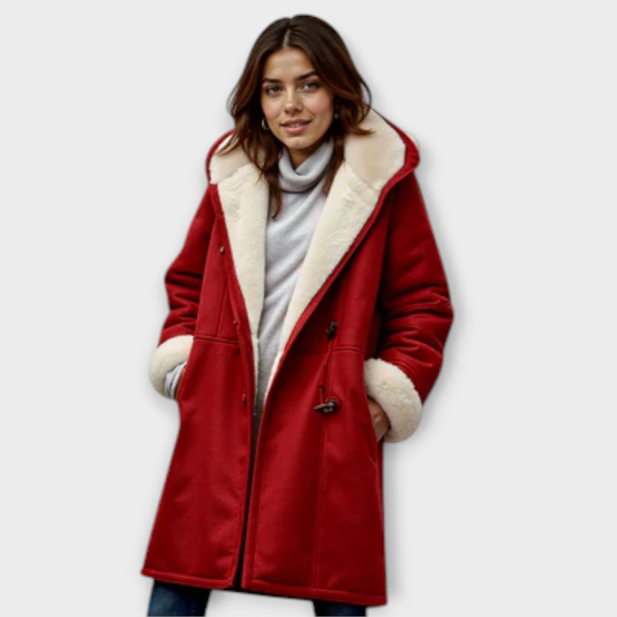 Antonia Cosy Fur Lined Coat Water Repellent Polyester