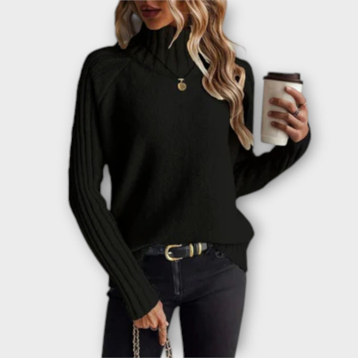 Hannah Elegant Knit Jumper With Soft Warm Fine Knitwear
