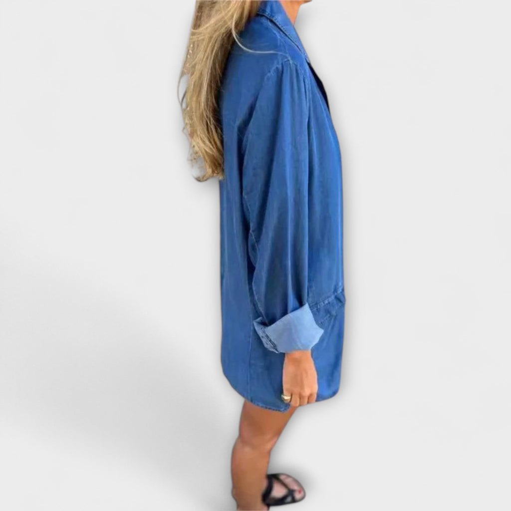 Elina Denim Dream Jacket for Everyday Chic Wardrobe