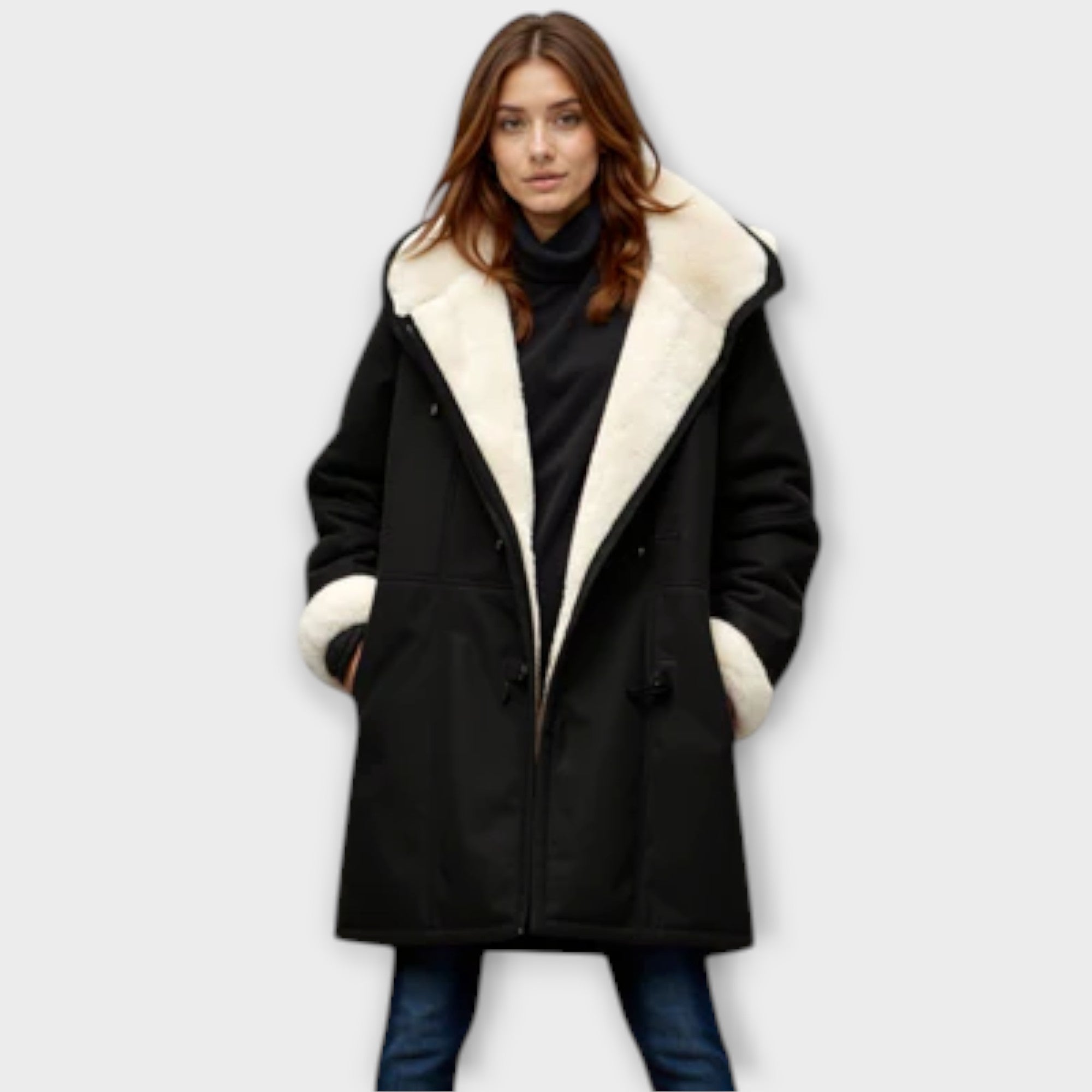 Antonia Cosy Fur Lined Coat Water Repellent Polyester