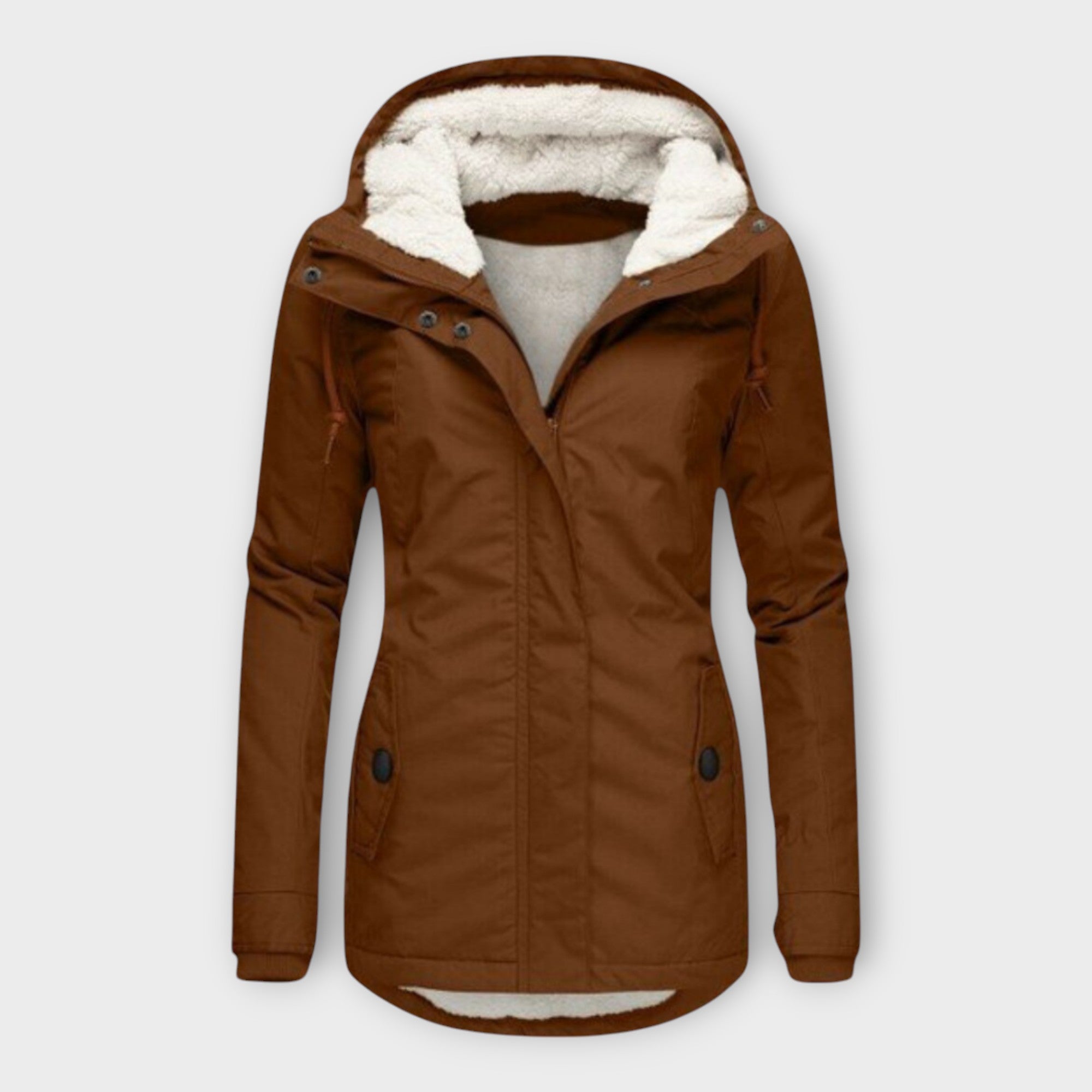 Sophie Lined Waterproof Winter Jacket For Cold Wet Days
