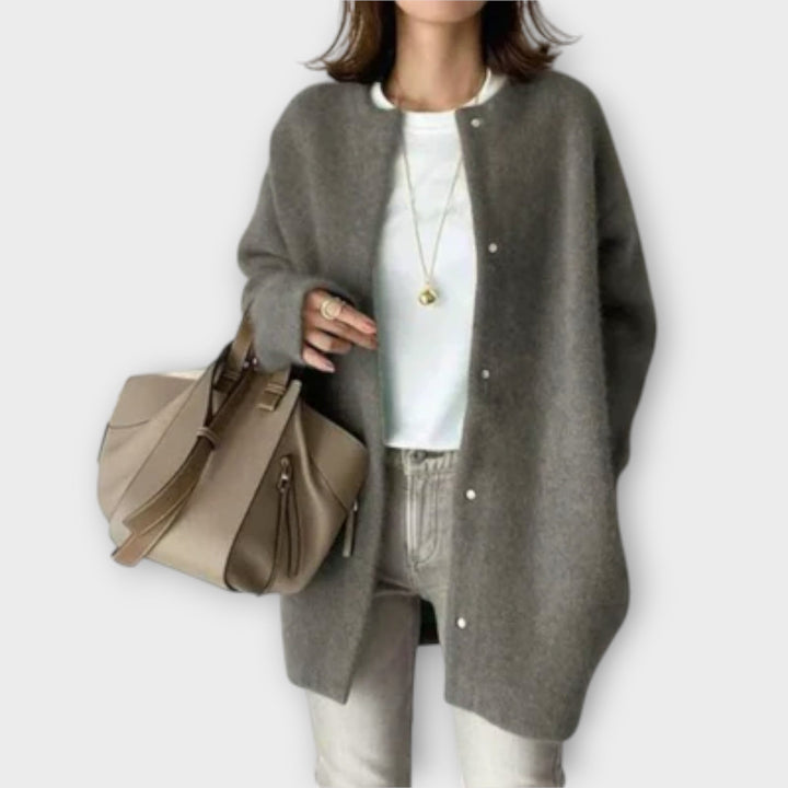 Lilly Elegant Open Front Cardigan For Versatile Layering