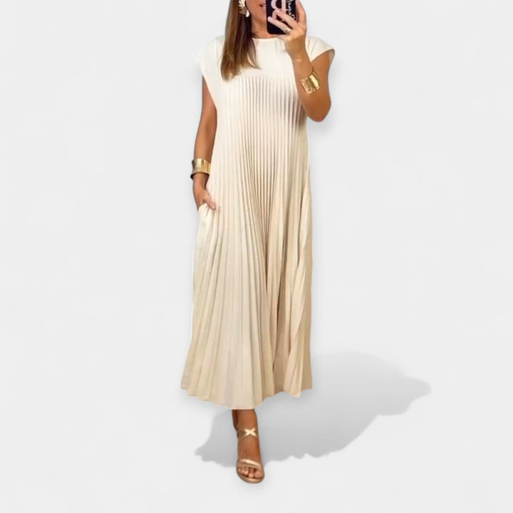 Comfortable Maxi Dress Round Neck For All Occasions