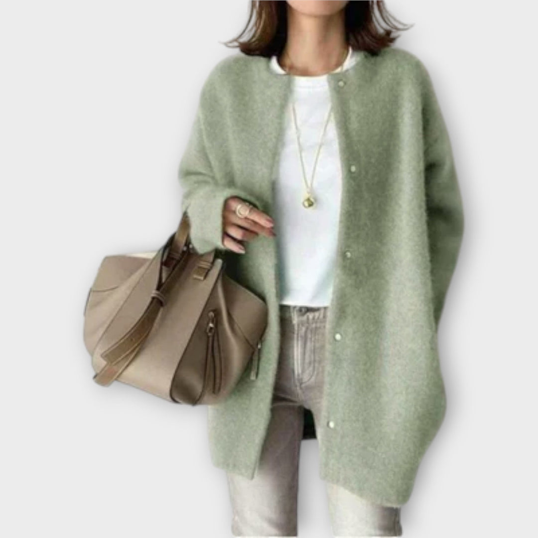 Lilly Elegant Open Front Cardigan For Versatile Layering