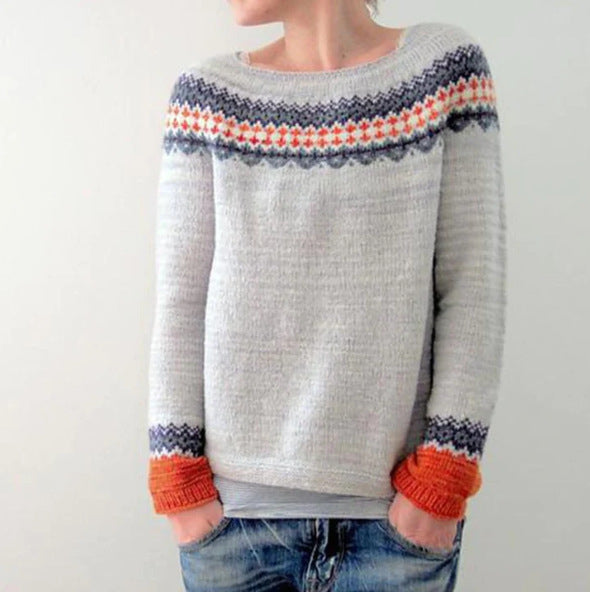 Veronika Casual Cozy Jumper For Women Warm Knitwear