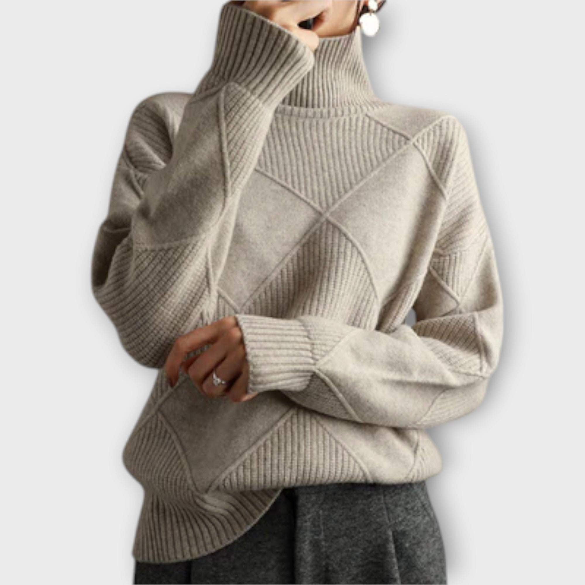 Melanie Cosy Rollneck Jumper For Winter Warmth And Style