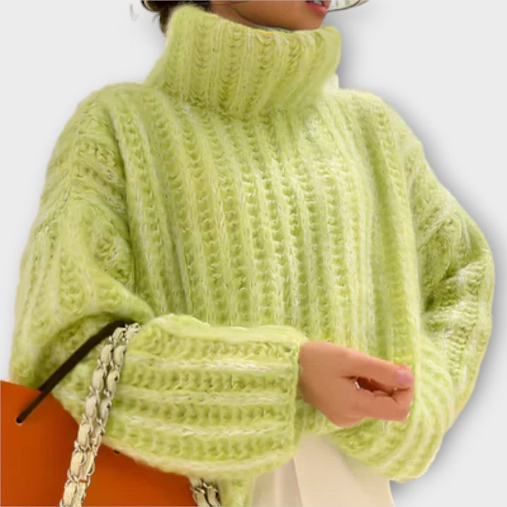 Paulina Soft Long Sleeve Hooded Jumper Comfort Fit