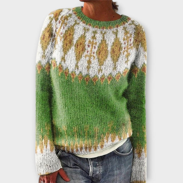 Devyn Cosy Retro Jumper For Women Warm And Stylish Everyday