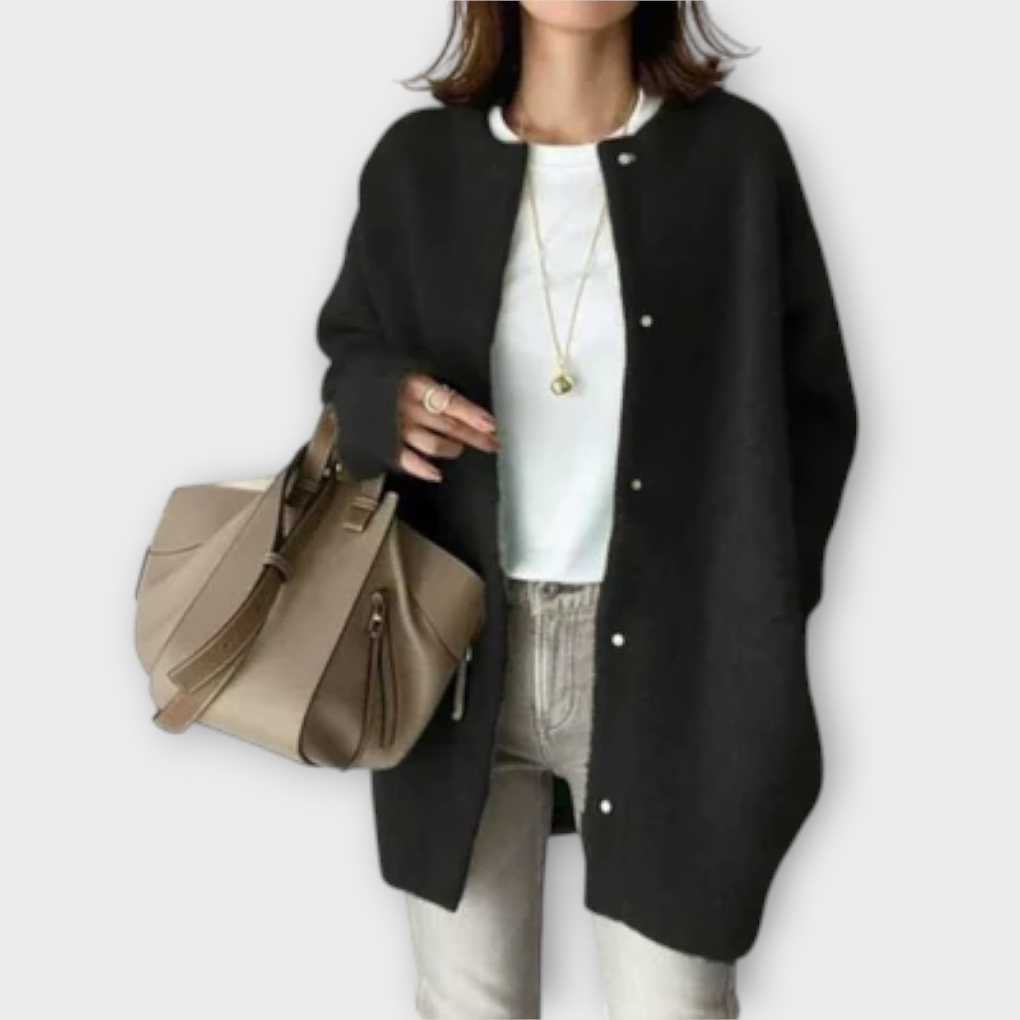 Lilly Elegant Open Front Cardigan For Versatile Layering