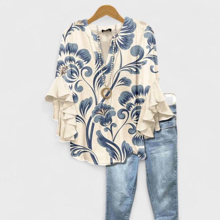 Kalliroe Lightweight Elegant Blouse For Everyday Wear