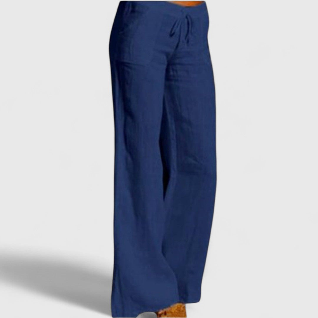 Nektaria Lightweight Linen Pants For Summer Comfort
