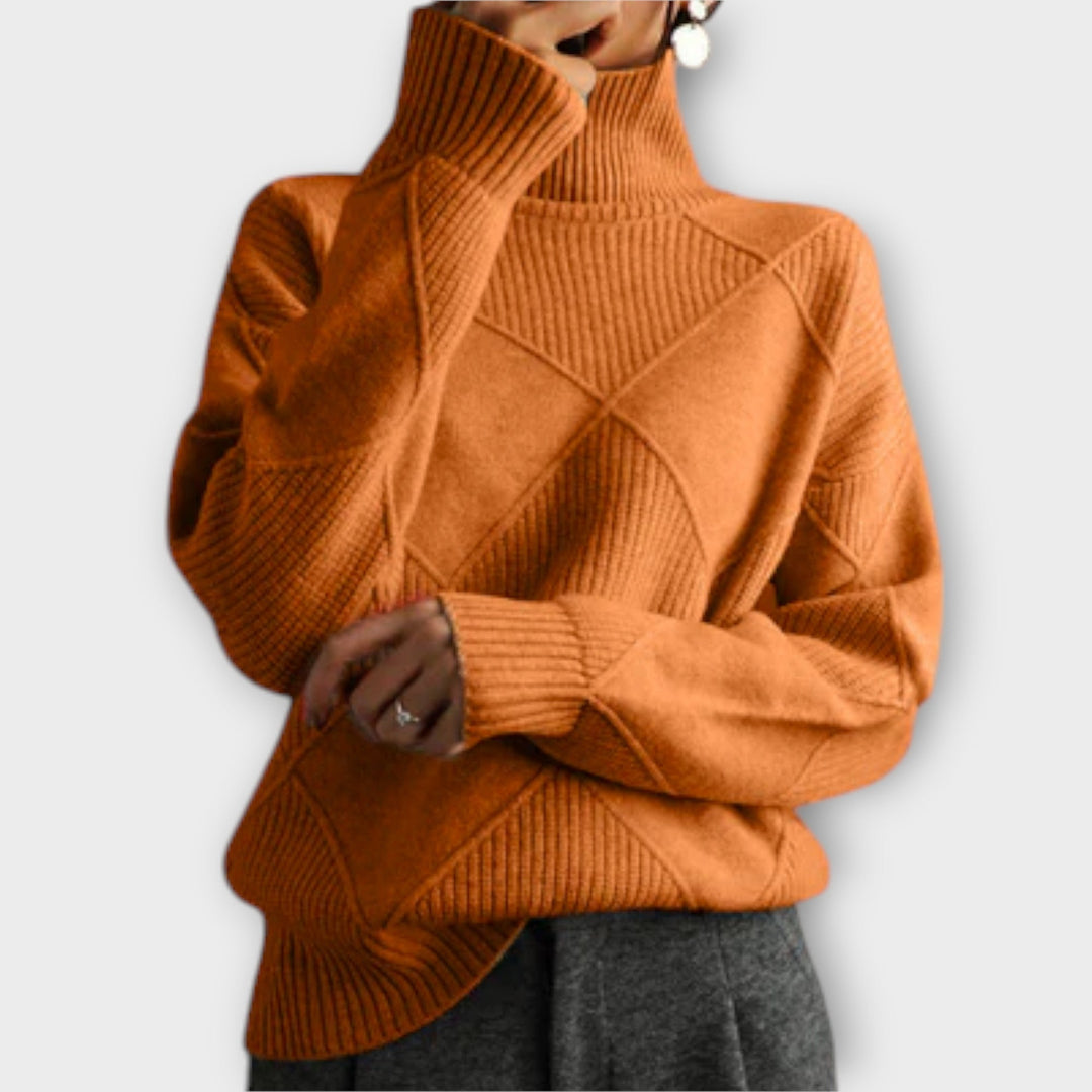 Melanie Cosy Rollneck Jumper For Winter Warmth And Style