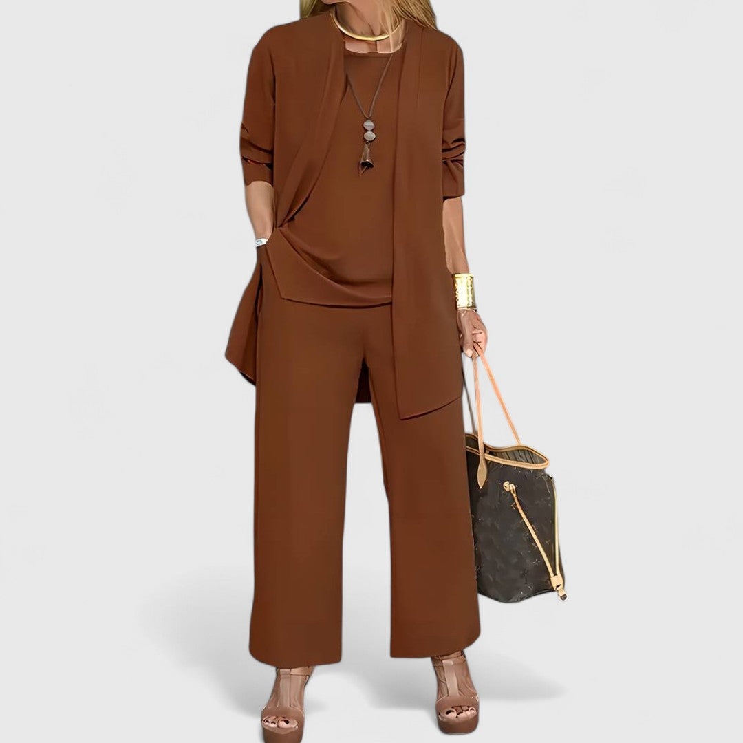 Arestoula Three Piece Set for Women with Style and Flex