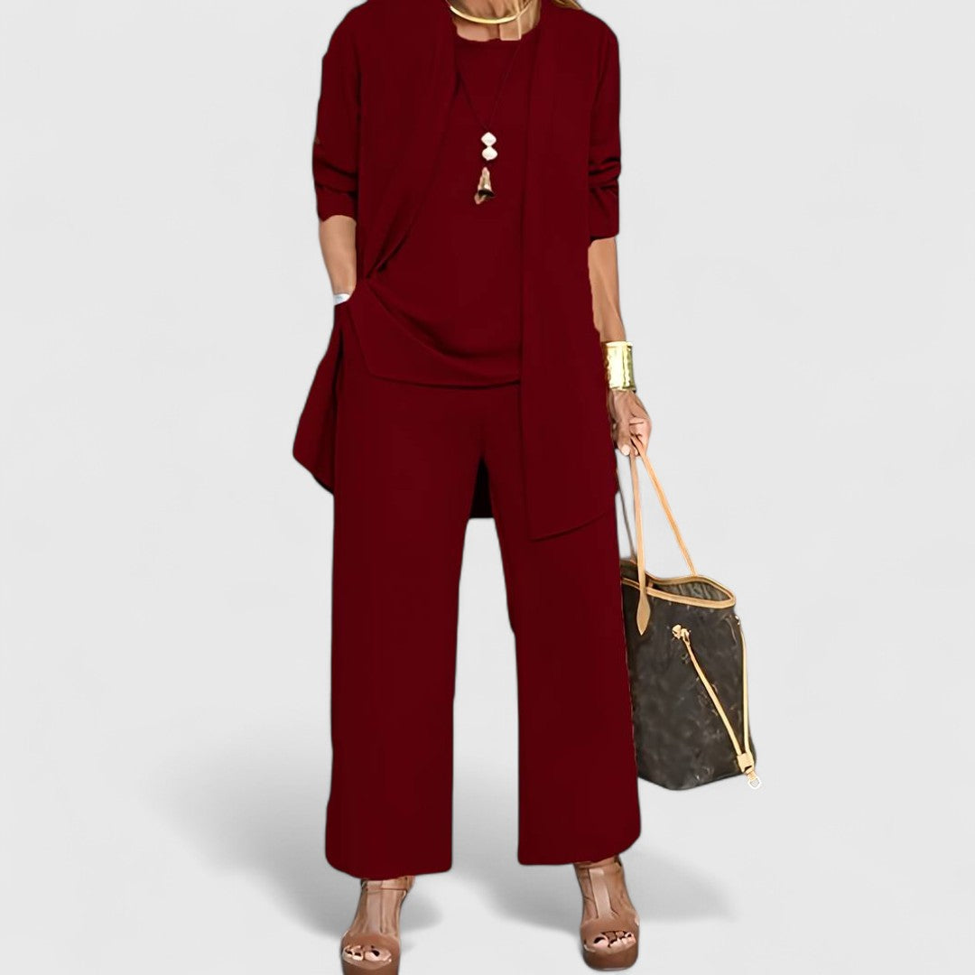 Arestoula Three Piece Set for Women with Style and Flex