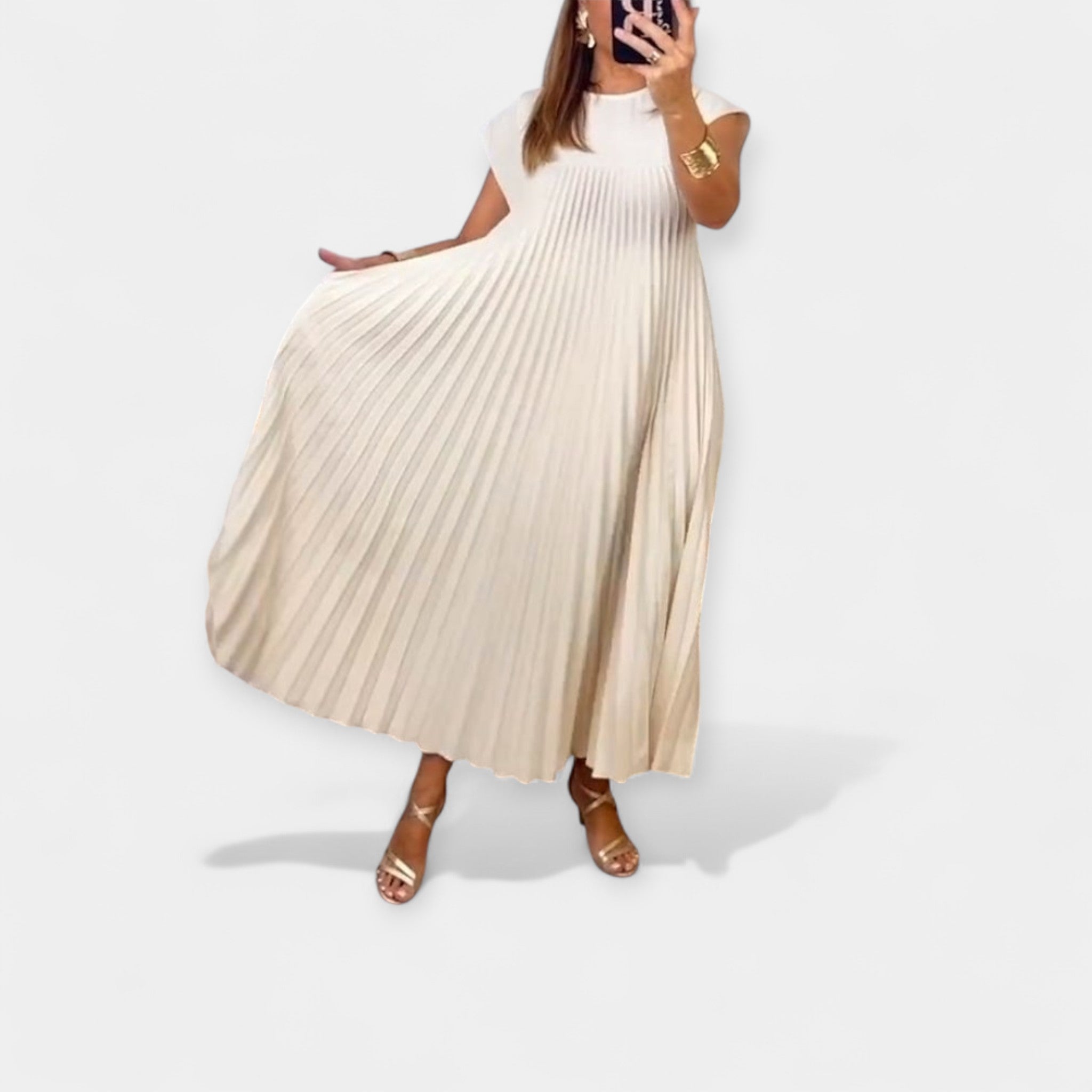 Comfortable Maxi Dress Round Neck For All Occasions