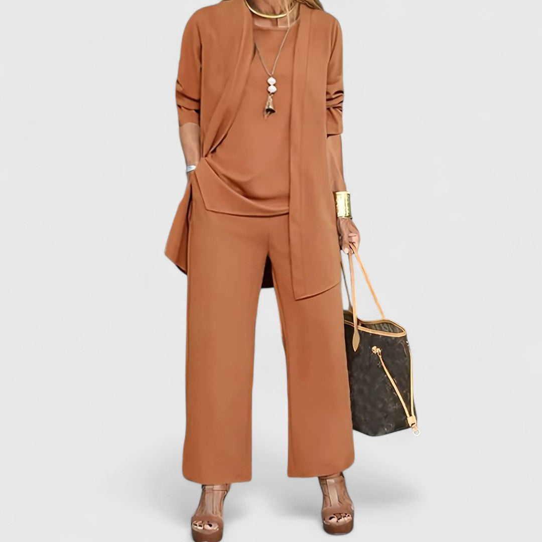 Arestoula Three Piece Set for Women with Style and Flex