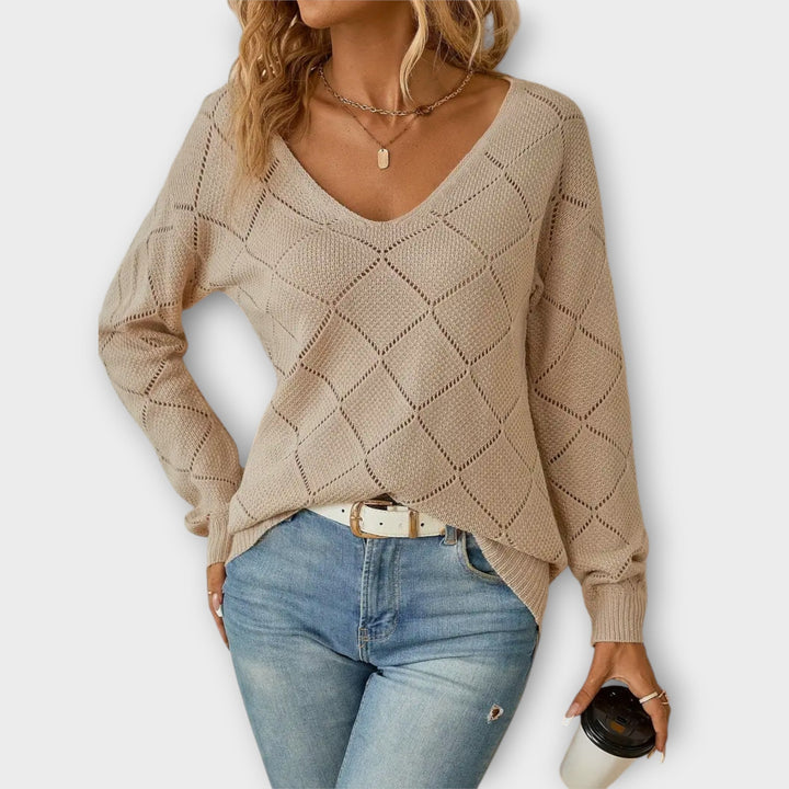 Evers Casual Womens Jumper Relaxed Fit Knitwear For Ladies