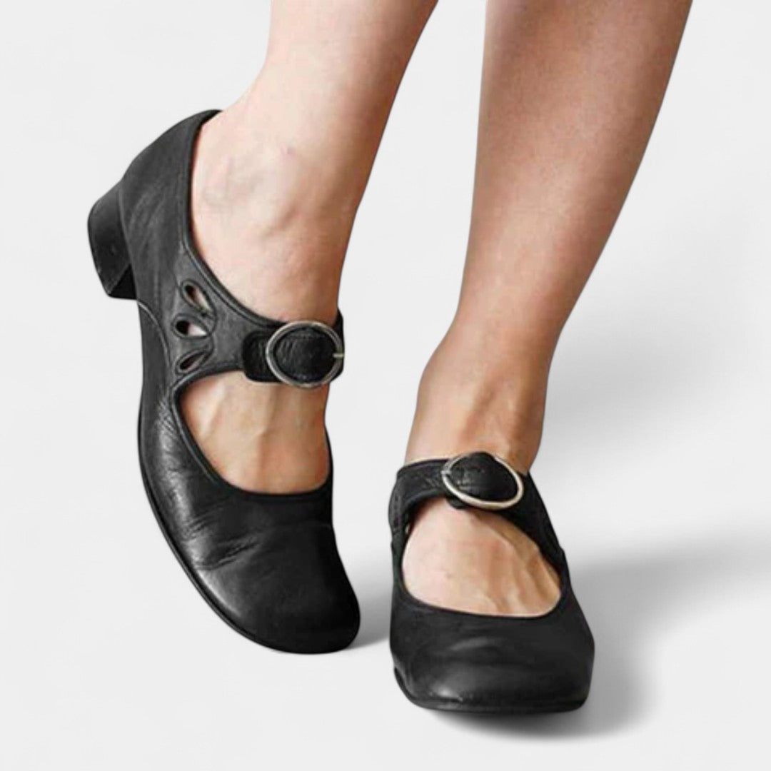 Terpsichore Comfort Shoe With Cushioned Lining And Wide Fit
