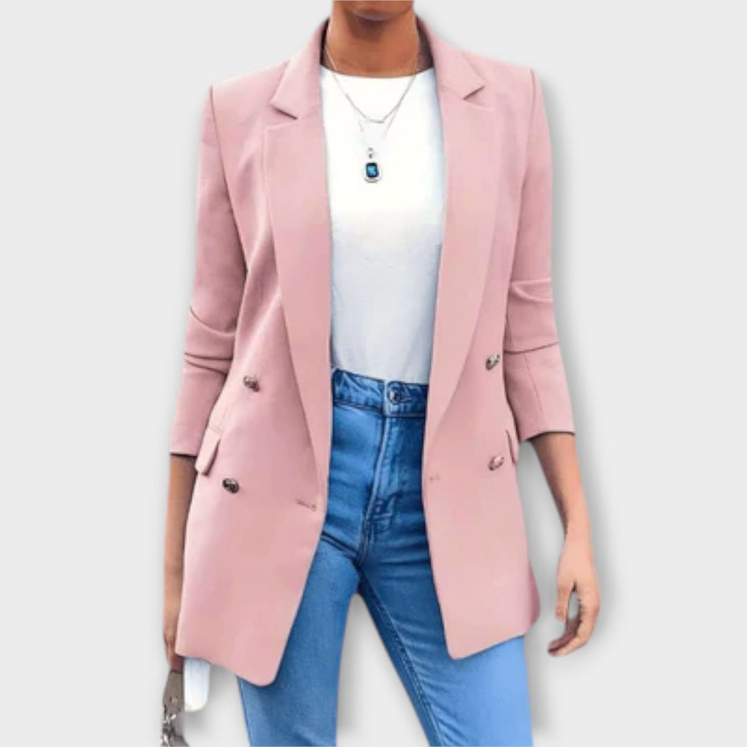 Liina Elegant Long Coat for Everyday and Special Occasions