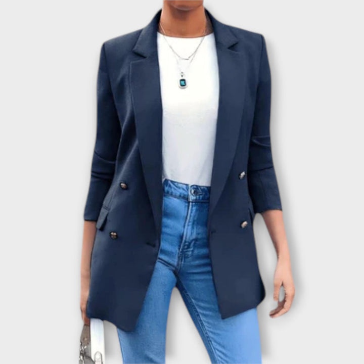 Liina Elegant Long Coat for Everyday and Special Occasions
