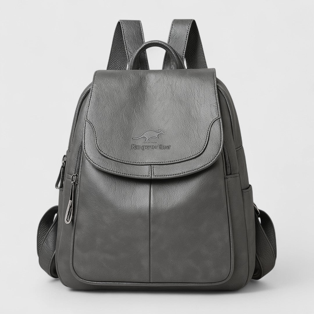 Callisto Leather Backpack With Anti Theft Design For Women