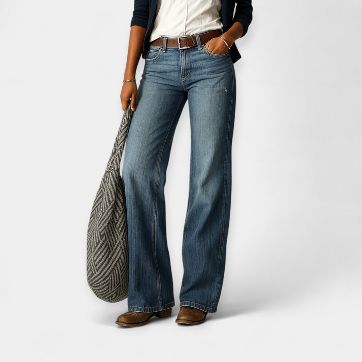 Classic Denim Jeans Modern Flattering Fit For Everyday