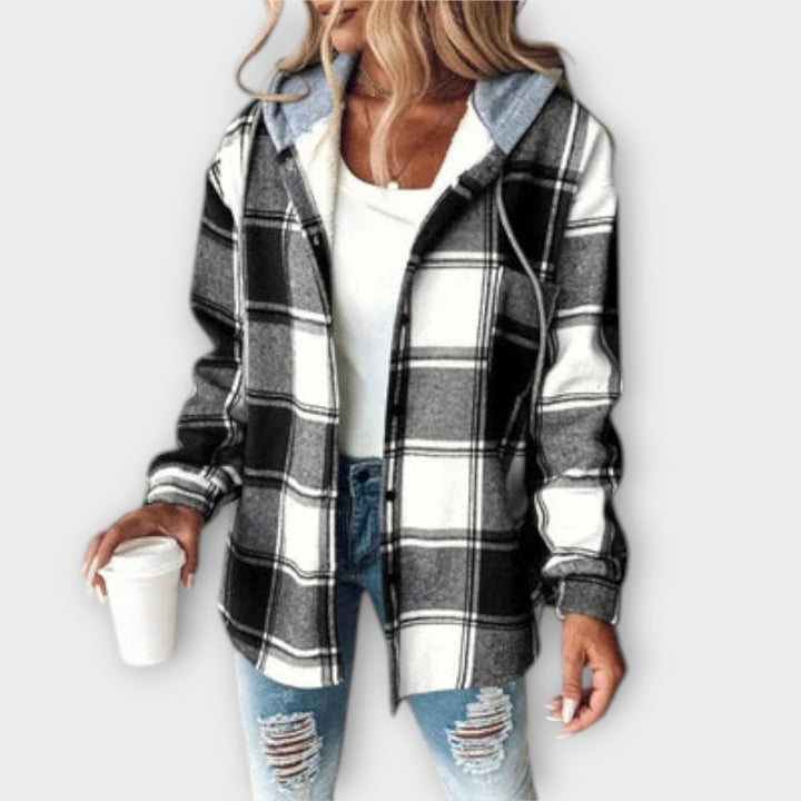 Sara Soft Cosy Hoodie Jacket For Home And City Walks