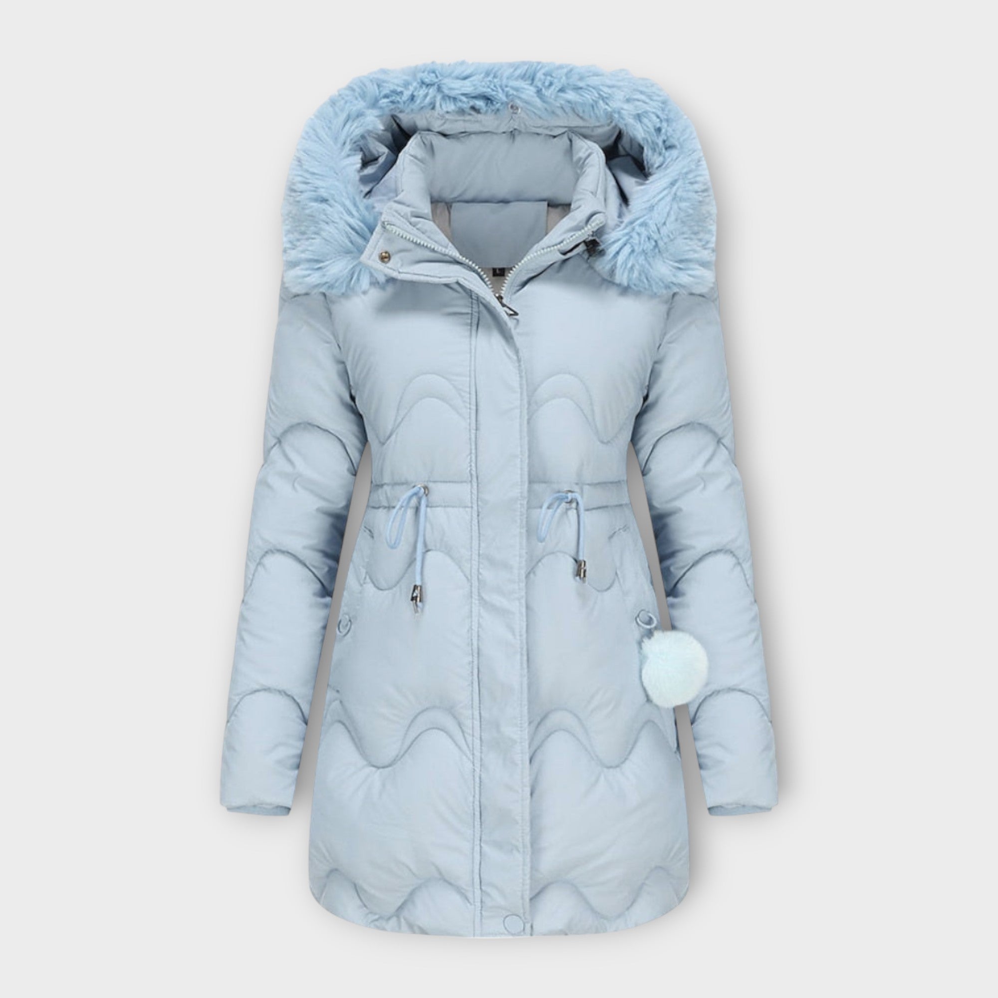 Sabrina Insulated Elegant Ladies Parka Jacket For Winter