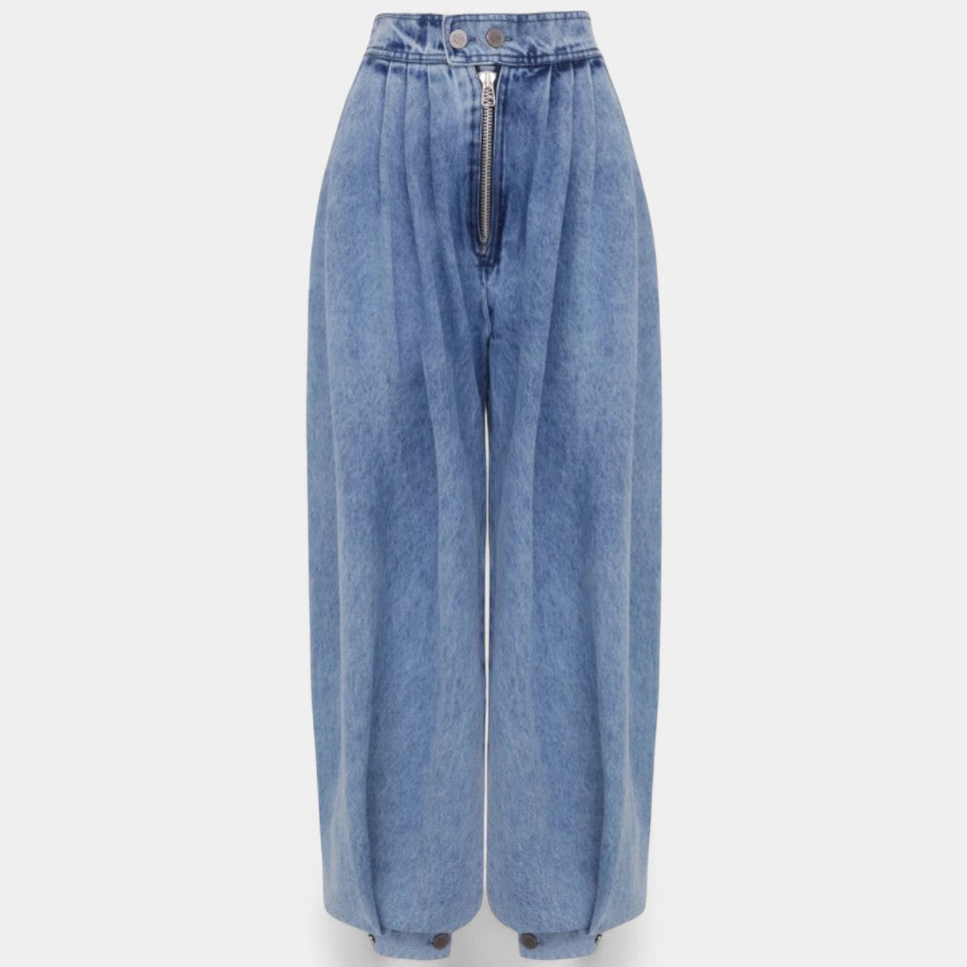 Nausika Balloon Leg Jeans With High Waist Everyday Wear