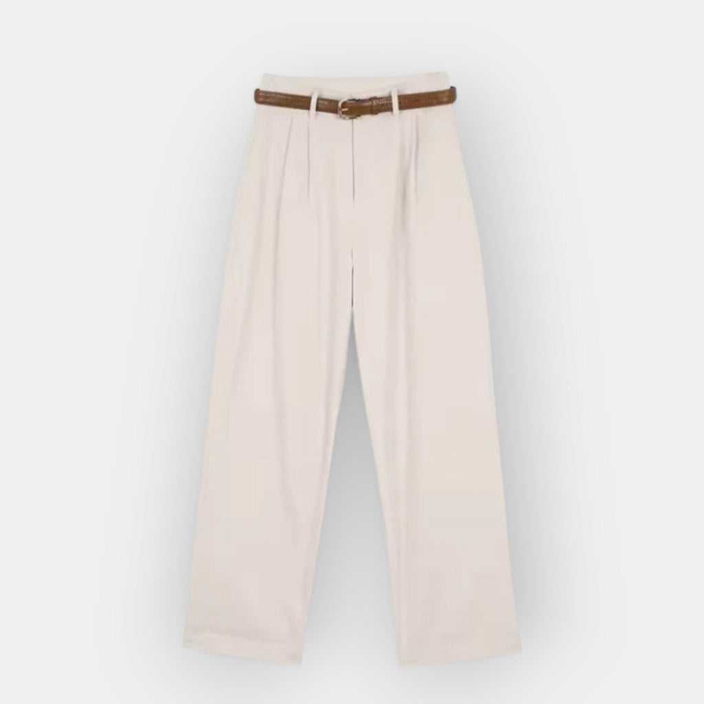 Summer Capri Trousers Lightweight Calf Length Chic