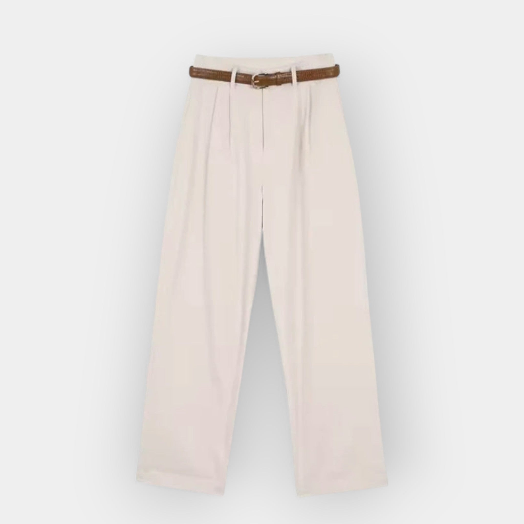Summer Capri Trousers Lightweight Calf Length Chic