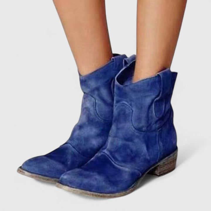 Markella Suede Boots Elegant Design Comfortable Fit