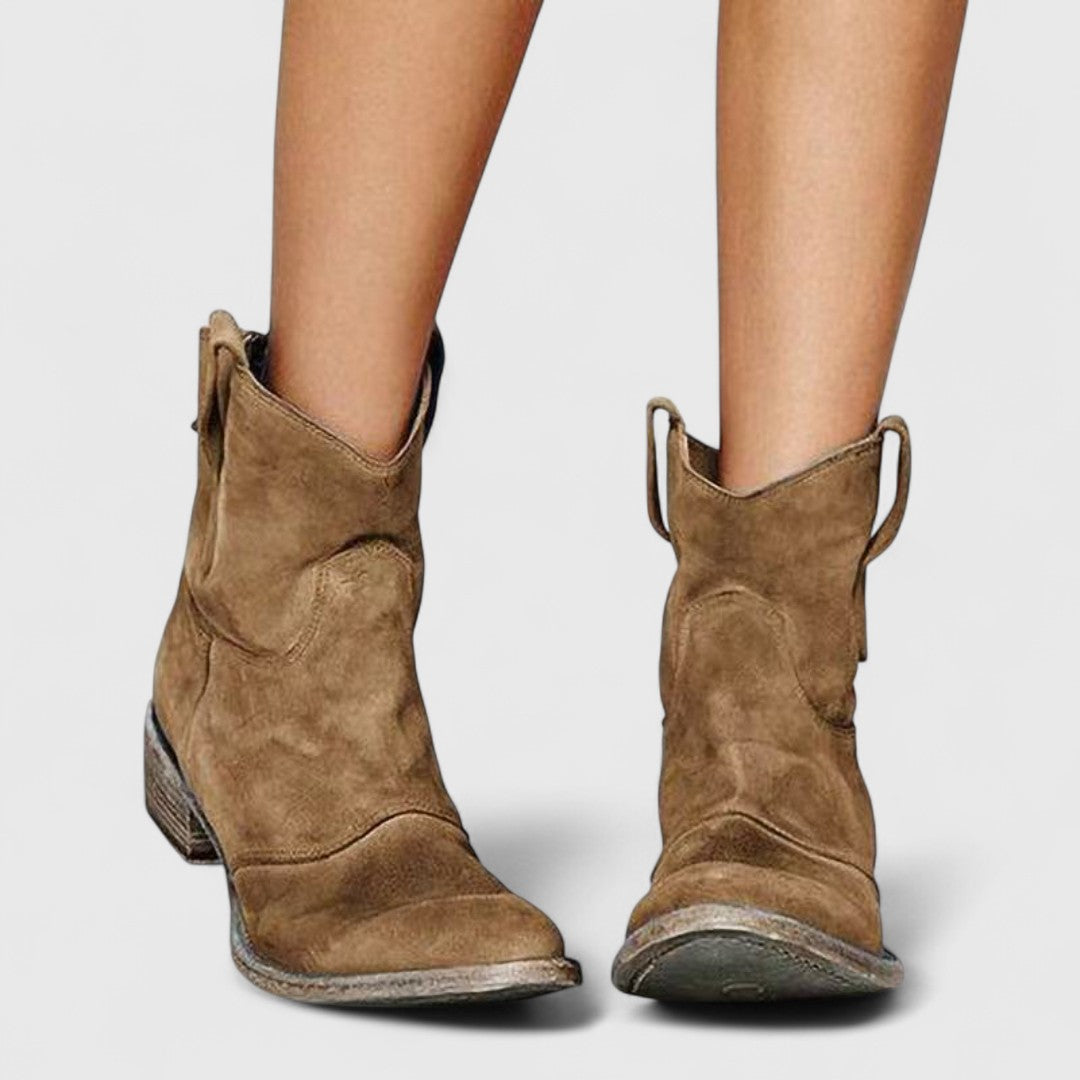 Markella Suede Boots Elegant Design Comfortable Fit