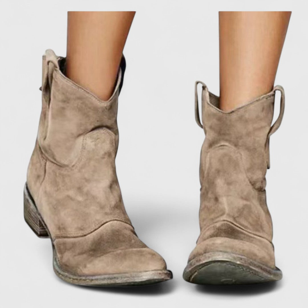 Markella Suede Boots Elegant Design Comfortable Fit