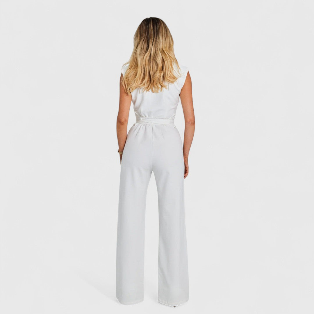 Evgenia Sleeveless Jumpsuit With Comfortable Everyday Fit