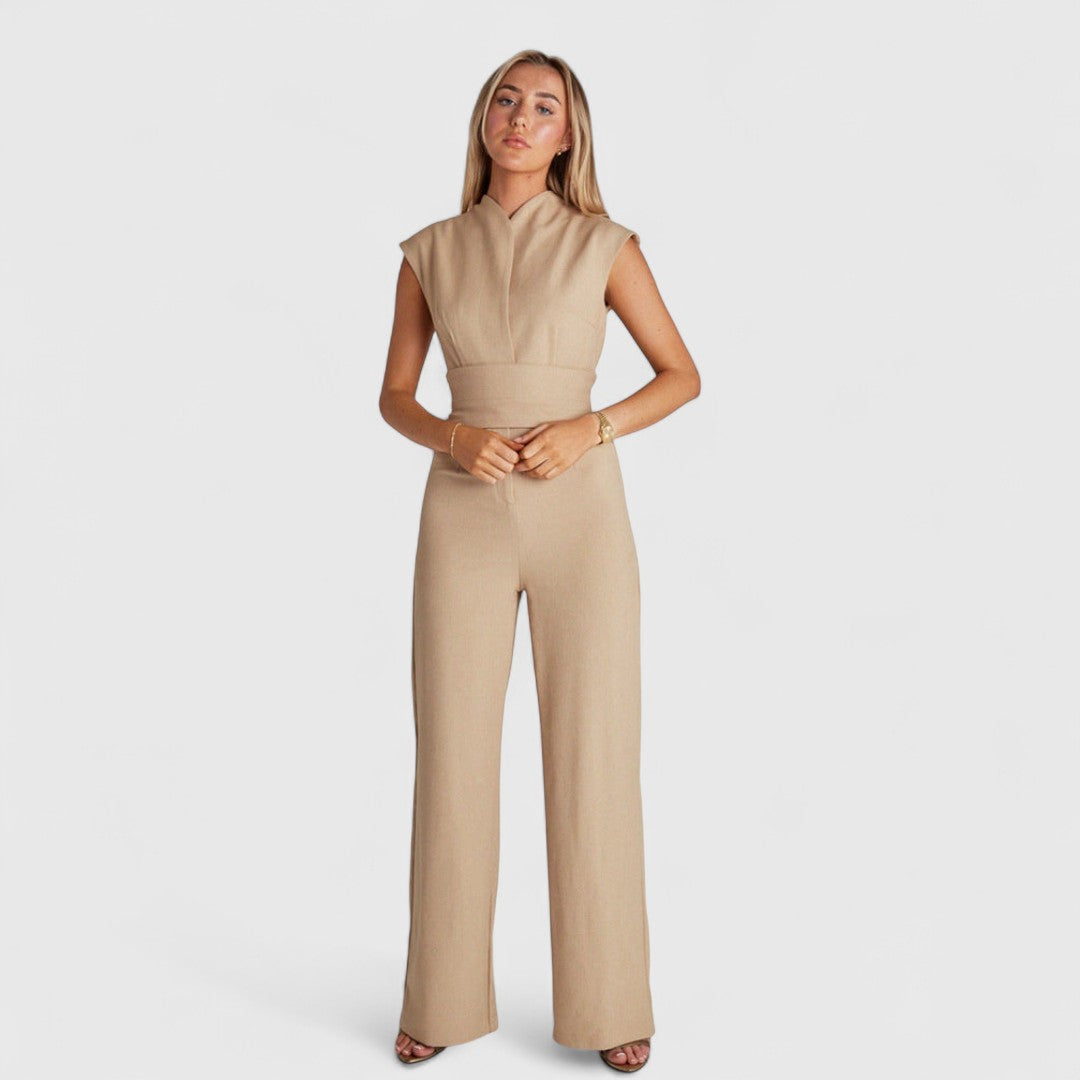 Evgenia Sleeveless Jumpsuit With Comfortable Everyday Fit